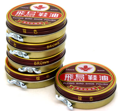 飛鳥鞋油 鐵盒里的皮革守護神